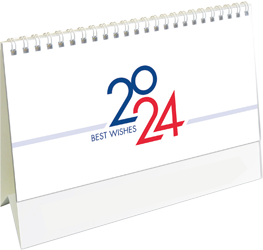 Desk calendar 2024 Belgium Cover