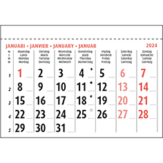 Monthly bloc 2024 Type 2