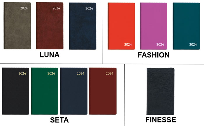 Pocket diary 2024 Visuplan comb bound