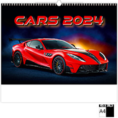 Wall calendar Deco 2024 Cars