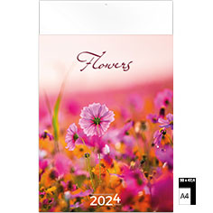 Wall calendar 2024 Flowers 30 x 47