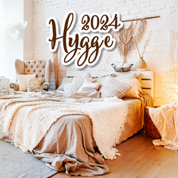 Wall calendar 2024 Hygge 13p 31x52cm Cover