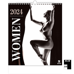 Wall calendar Pin-up 2024 Women