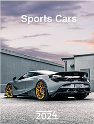 Wall calendar 2024 Sports Cars 13p 30x47cm Cover