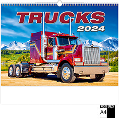 Wall calendar Deco 2024 Trucks